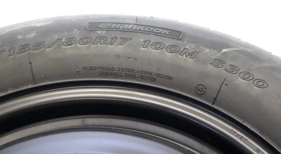 Renault Koleos I HY Facelift 403004467R Reserverad Ersatzrad Notrad 4T 17 Zoll - Bild 4 von 4