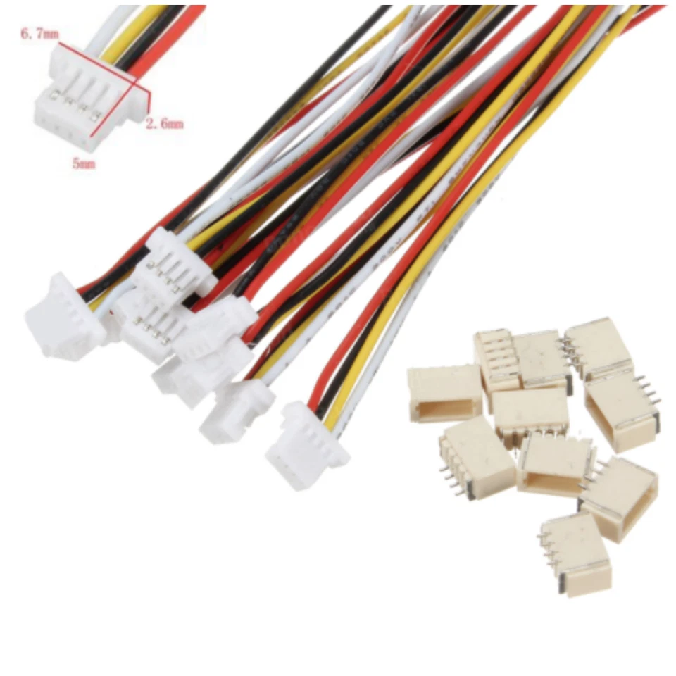 ✅ Micro JST Mini Stecker 15cm Kabel 1.0 1.25 2.0 2.5 mm 2 - 12 Pin SH ZH PH XH - Bild 3 von 4