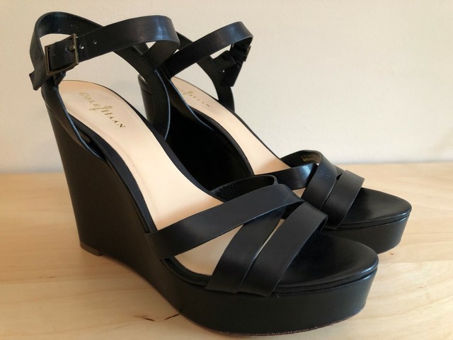 cole haan sandals black