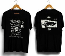 2 sided Aus Rotten punk band tshirt, punk band t-shirt, gift for fan TE5695