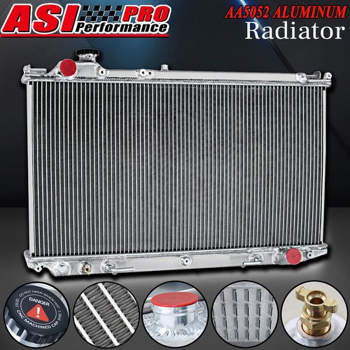 4-Row Aluminum Radiator For 91-97 LEXUS GS300/TOYOTA ARISTO JZS147 2JZ ...