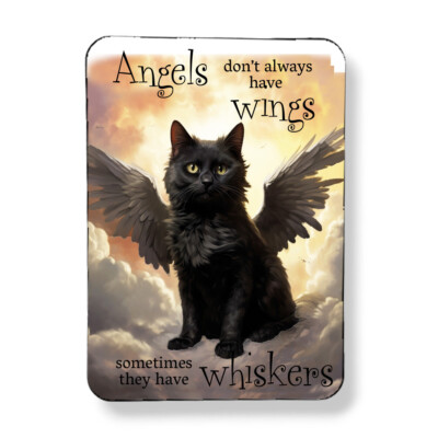 猫翼　CAT WING Large Bird-Winged Flap Cat – Brimstone (eyes open) – Windstone