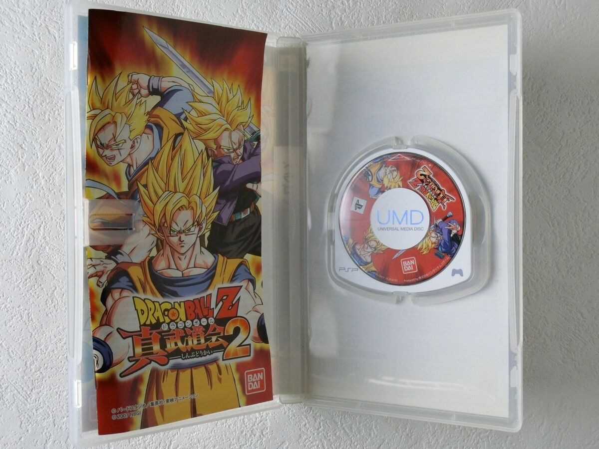 DRAGON BALL Z SHIN BUDOKAI PSP Sony Japan Import PlayStation Portable  Complete