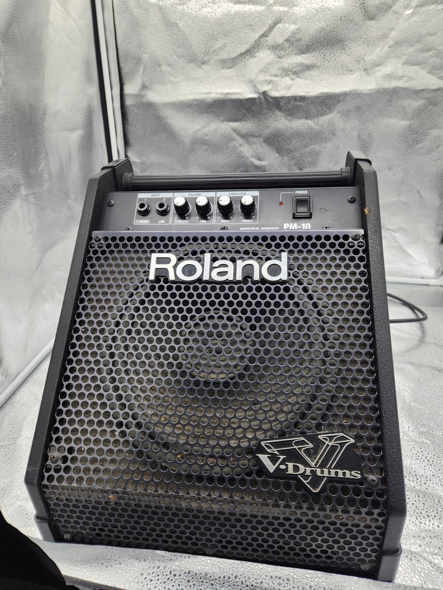 Roland PM-10 V-Drum Speaker System /Speaker Amp Amplifier | eBay Roland PM-10 V-Drum Speaker System /Speaker Amp Amplifier | eBay