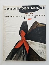 Magazine mode fashion JARDIN DES MODES #458 fevrier 1960