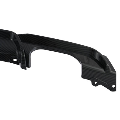 Carbon Fiber MP Style Dual Exhaust Tips & Rear Bumper Diffuser For 2012-2018 BMW F30