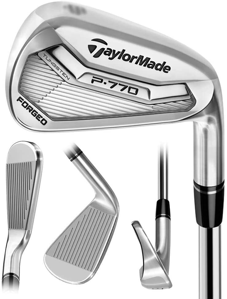 TaylorMade P770 #6 Single Iron, Dynamic Gold 105 Onyx Stiff 