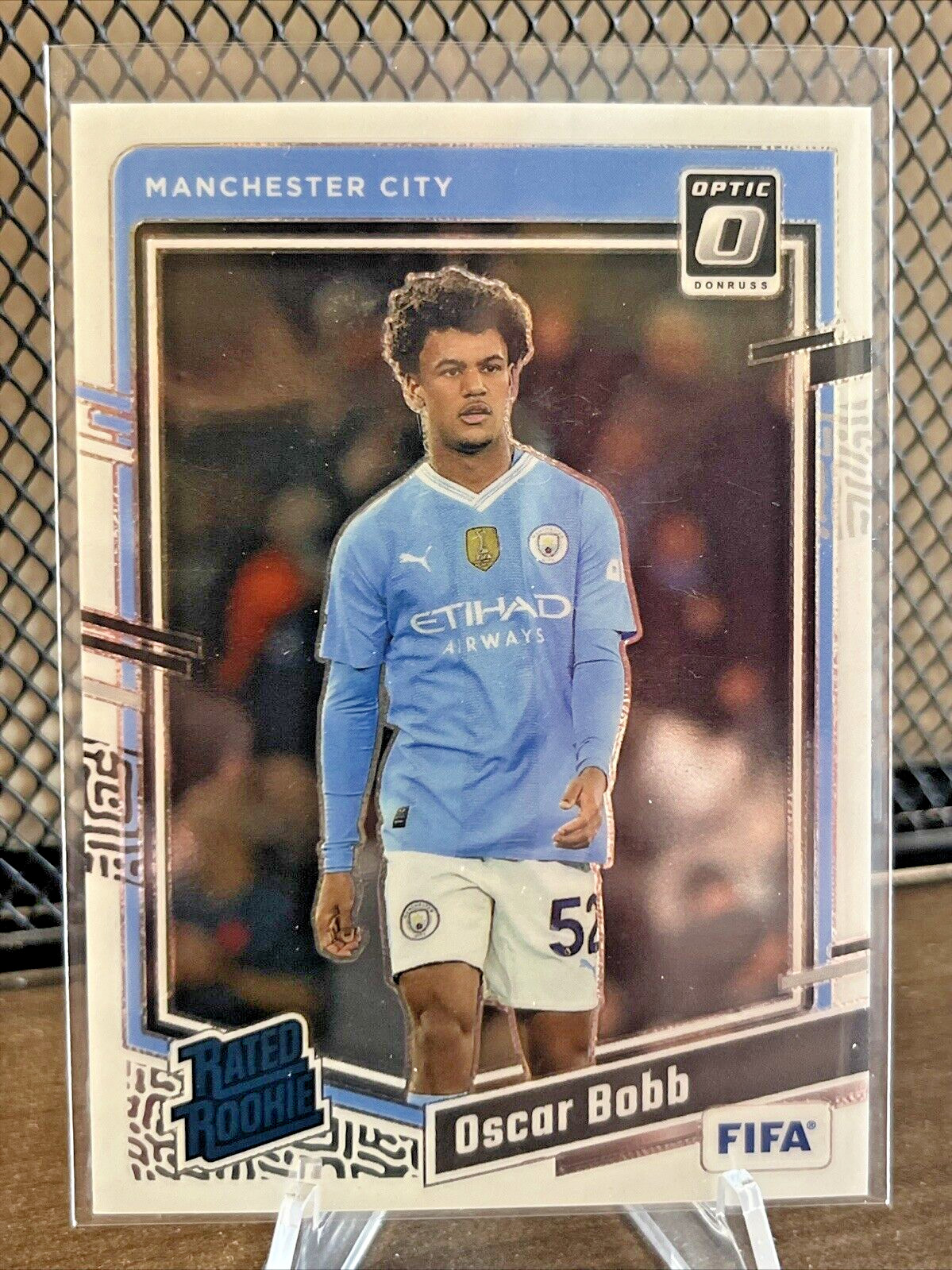 Oscar Bobb 2023-24 Panini Donruss Soccer Optic Rookie Card #178