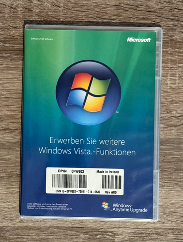 Windows Vista Ultimate OEM 32-Bit, Original Inkl. Produktschlüssel und DVD Hülle - Bild 2 von 4