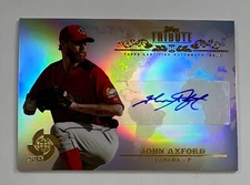 2013 Topps Tribute #WTA-JAX2 John Axford Auto Card  AR81