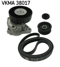 SKF Spannrollensatz f&uuml;r den Nebentrieb CHRYSLER, MERCEDES-BENZ VKMA38017