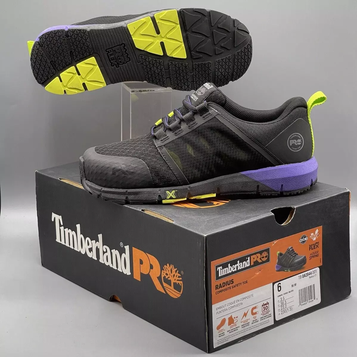 Timberland safety top toe sneakers
