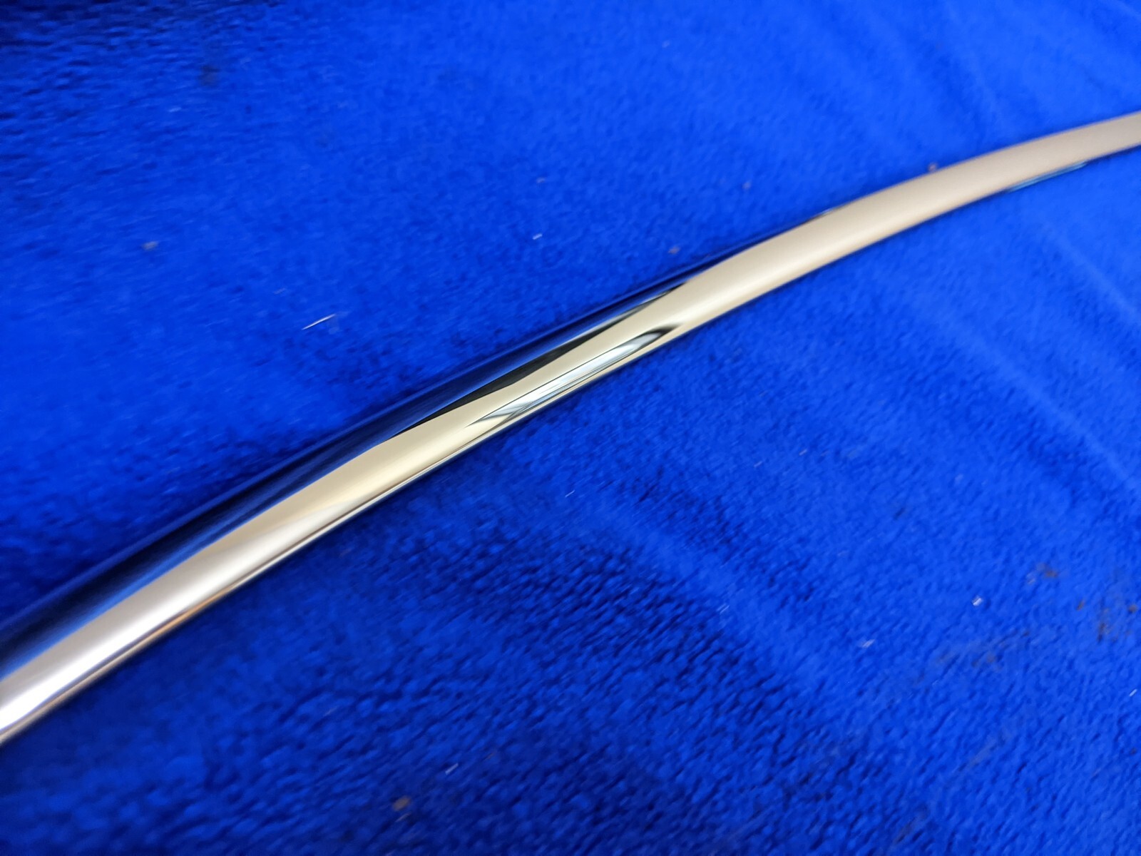 chrome strip window molding door front Left Bentley CONTINENTAL FLYING SPUR oem