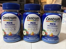 Centrum Mens (3 PK)Multi Gummies Multivitamin Natural Fruit Flavor 46ct Ea 11/25