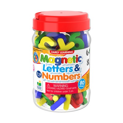 New - The Learning Journey Early Learning - Magnetic Letters & Numbers