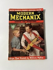 Modern Mechanix Magazine April 1937 Vintage Golden Age