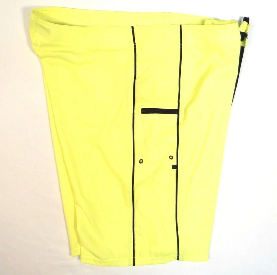 Nike 6.0 Amarillo 4 Vías Elastizado Boardshorts Bañador Pantalones Cortos Para Hombre Nuevo con Etiquetas Foto 2 de 4