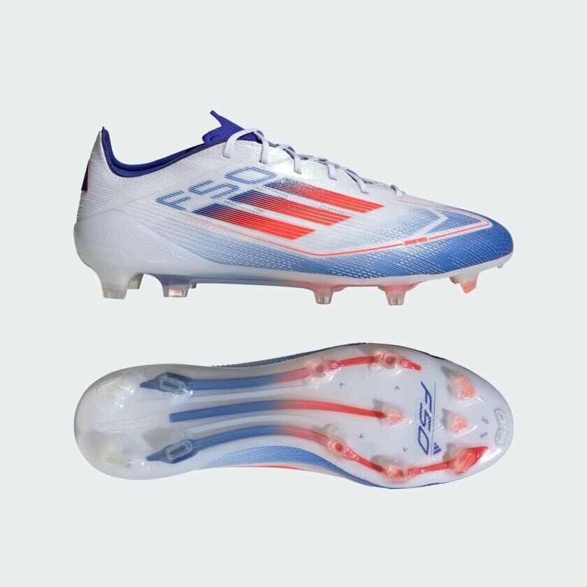 adidas F50 ELITE FG IF8818 Cloud White Solar Red Lucid Blue adidas F50 ELITE FG IF8818 Cloud White Solar Red Lucid Blue