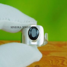 Black Onyx gemstone 925 sterling silver handmade Gift Ring US size 5 to 13