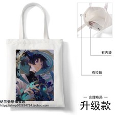 Handbag Fashion Genshin Impact Shoulder Bag Shopping Satchel Canvas Gifts 6