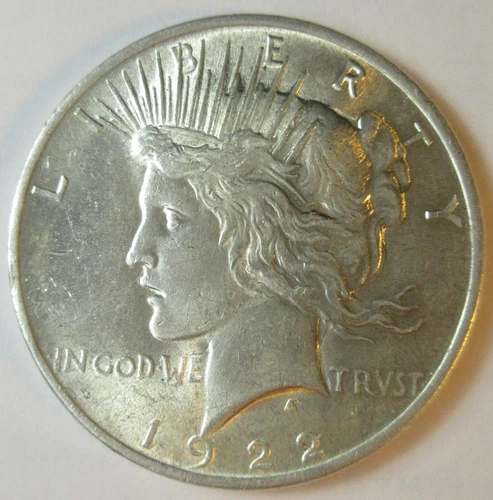 1922 Silver Peace Dollar -UNC- (#1220e)