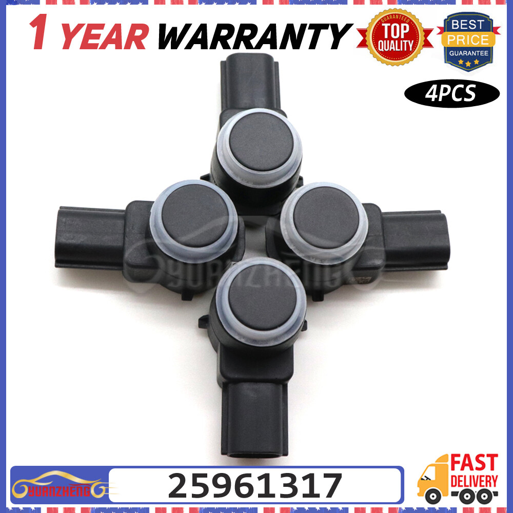 NEW 4pcs For GMC Chevy Reverse Backup Parking Bumper Park Assist Sensor 15239247
