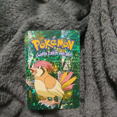Pokemon Card 017 Pidgeotto Pocket Monsters Vending Prism Sticker 2000 Nintendo