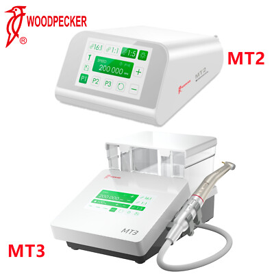 Original Woodpecker Dental Electric Motor MT2 MT3+LED Handpiece 2 Year Warranty