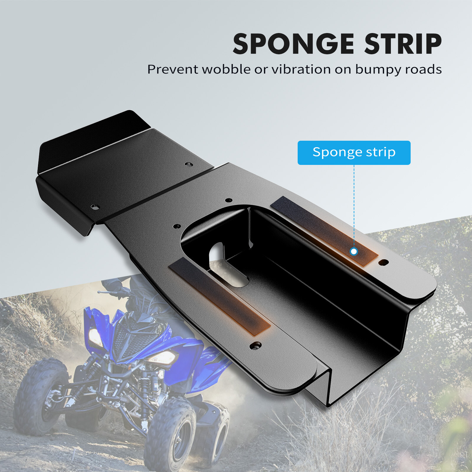 For Yamaha Raptor 700R 700 Swing Arm Skid Plate Guard Protector 2013