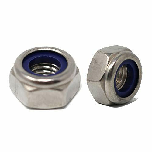 10 Controdado DIN 985 / ISO 10511, M3, standard, forma bassa, acciaio (o0K)