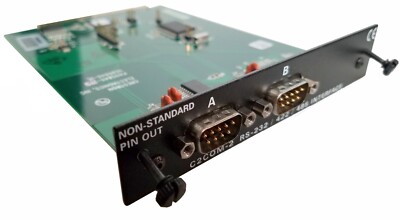 Crestron C2COM-2 RS-232/422/485 Interface Card For 2-Series Control System Y-Bus