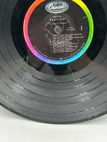 The Beatles Meet the Beatles 1964 Capitol Mono PressT 2047 Hold Your Hand - Picture 16 of 21