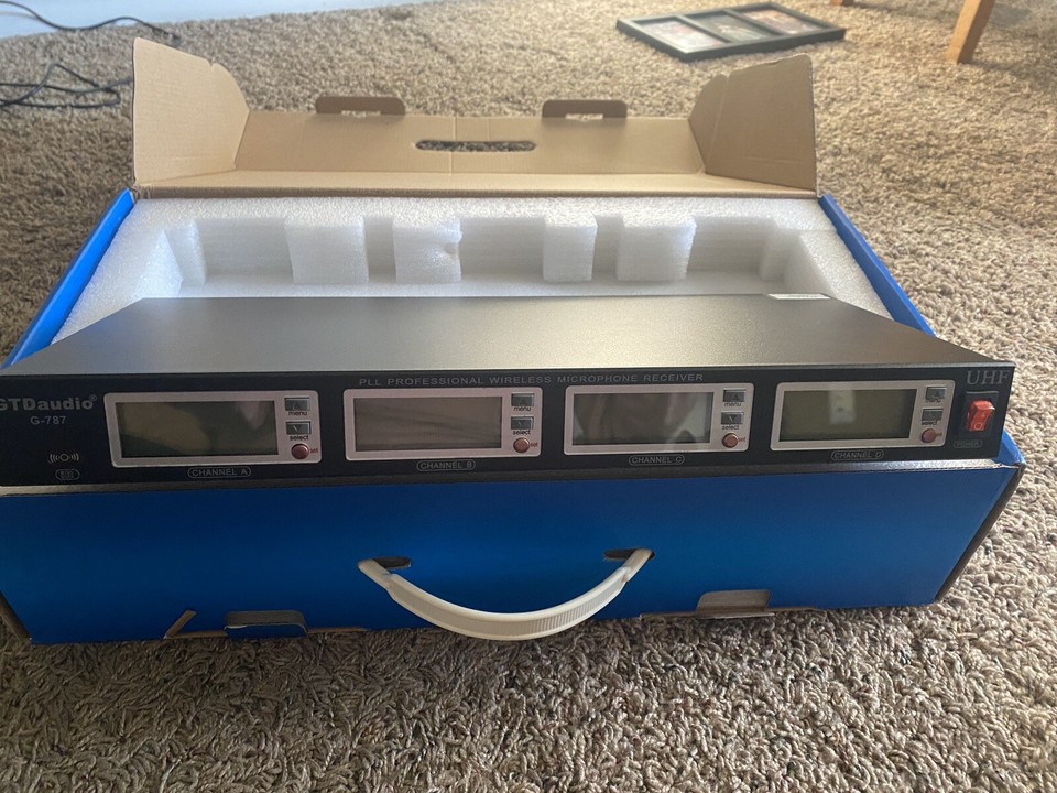 GTDaudio Wireless Microphone System G787 eBay