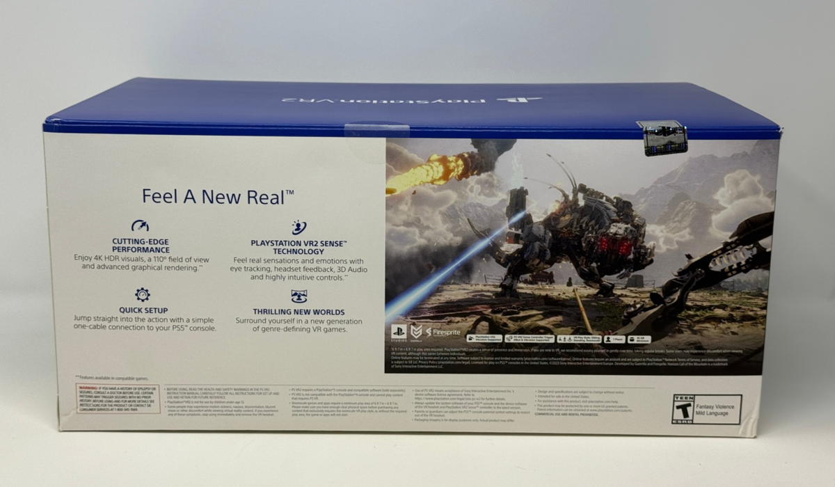 Sony PlayStation VR2 (PS5) - Horizon Bundle ***EMPTY BOX & MANUAL