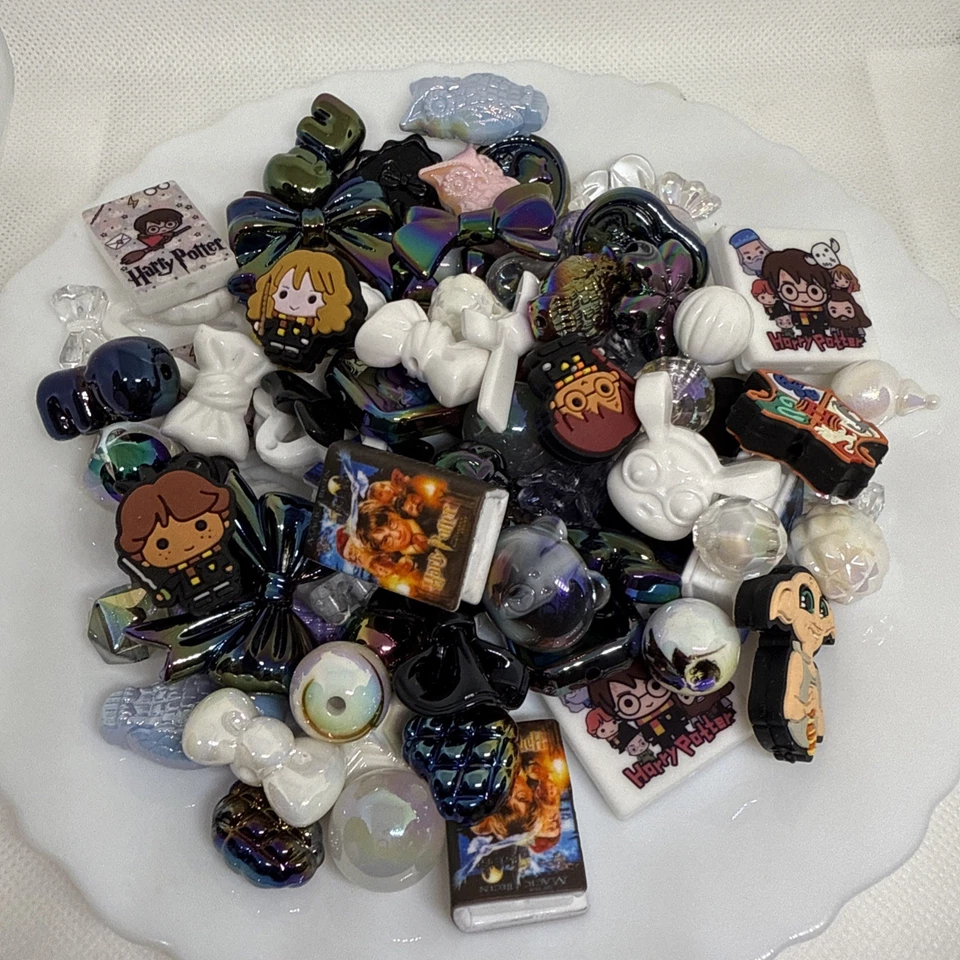 Harry Potter Mezcla Silicona Cuentas Focales para Bolígrafos Cuentas Foto 4 de 4