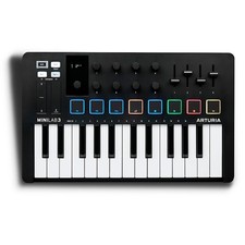 Arturia MiniLab 3 Hybrid Keyboard Controller Black