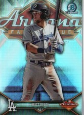 2018 Bowman Chrome #AFL-MB Matt Beaty 2017 AFL Fall Stars