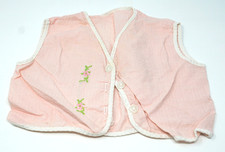 Vintage Original Pink Baby Diaper Shirt Clothes from early 1950-60