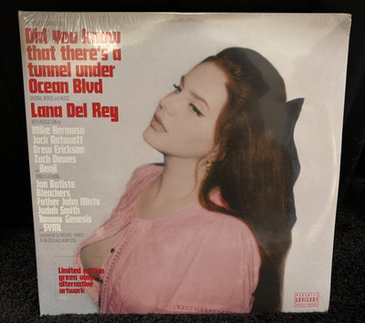 Lana Del Ray - Did you know that there's a tunnel under Ocean Blvd GREEN VINYL