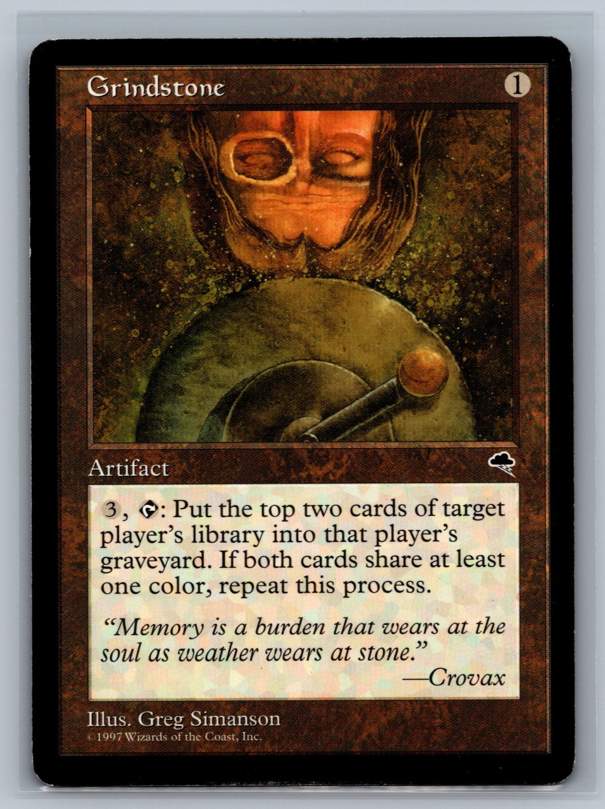 Magic The Gathering Tempest Grindstone MTG TCG CCG