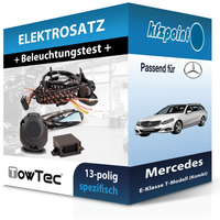 Towtec E-Satz 13Polig Fahrzeugspezifisch Passend für Mercedes E T-Modell FP