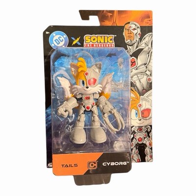 Jakks Pacific Sonic The Hedgehog x DC Tails Cyborg 5  Action Figure 2025 NIB