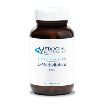 MethylPro L Methylfolate 5mg Brain Health Supplement 90 Capsules Gluten Free