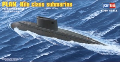 HobbyBoss 83501 Chinese PLA Navy Kilo Class Submarine 1/350 Scale Model Kit