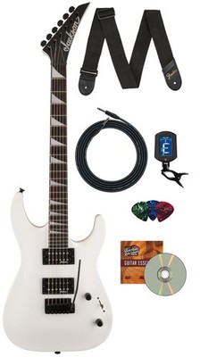 Jackson JS Series Dinky Arch Top JS22 DKA Electric Guitar - Snow White w/ Instru