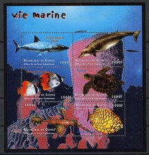 [G90.126] Guinea : Marina Life - Good Very Fine MNH Sheet