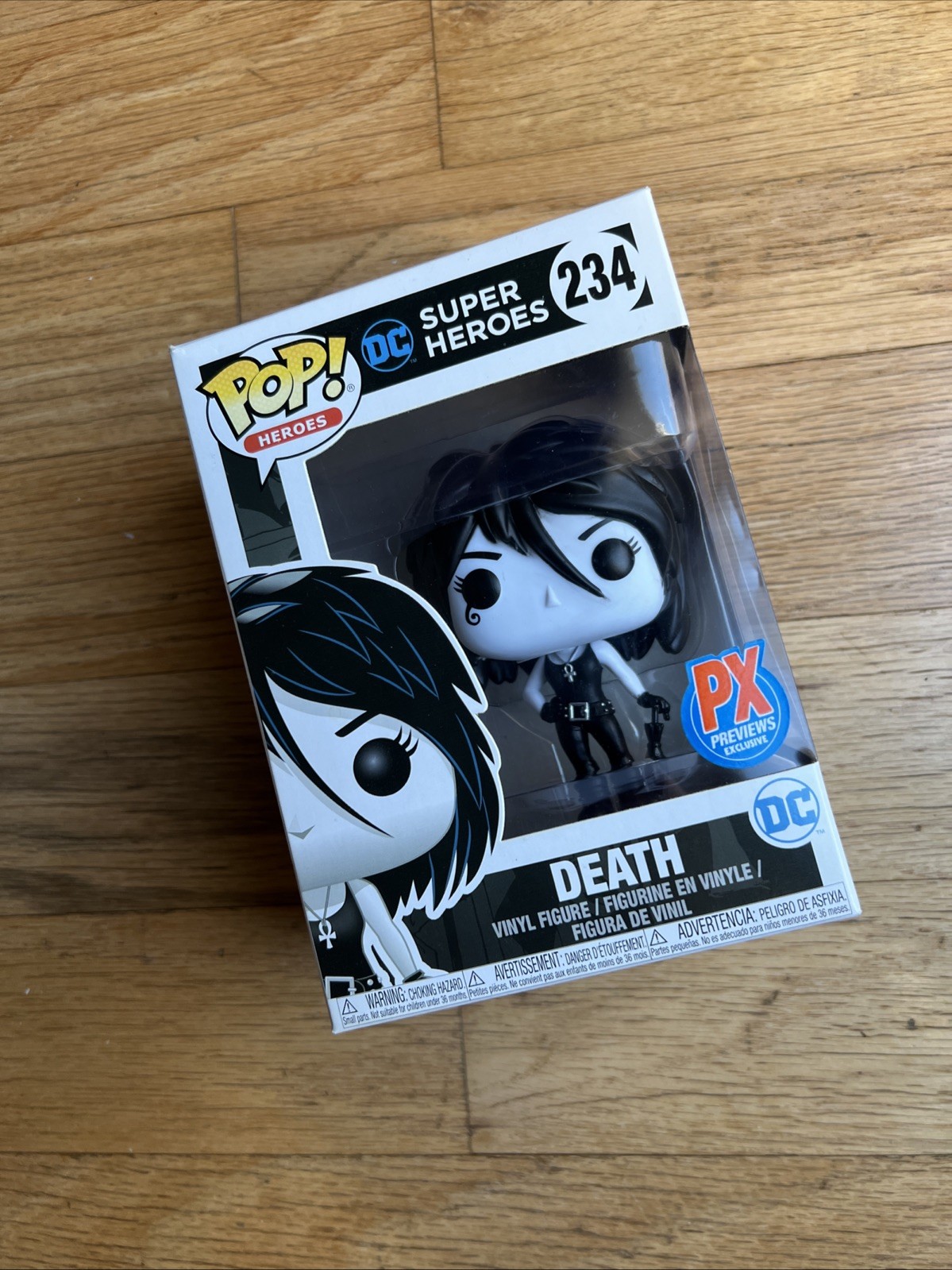 Funko Pop! Heroes DC Comics Universe - Death - PX Previews E