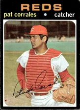 Pat Corrales 1971 Topps #293 Cincinnati Reds