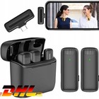 Bluetooth Wireless Lavalier Mikrofon Mini Ansteckmikrofon Handy-Live-Stream TON
