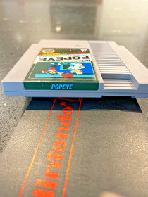 Popeye Nintendo NES 5 Screw Authentic Tested Working + Nintendo Sleeve